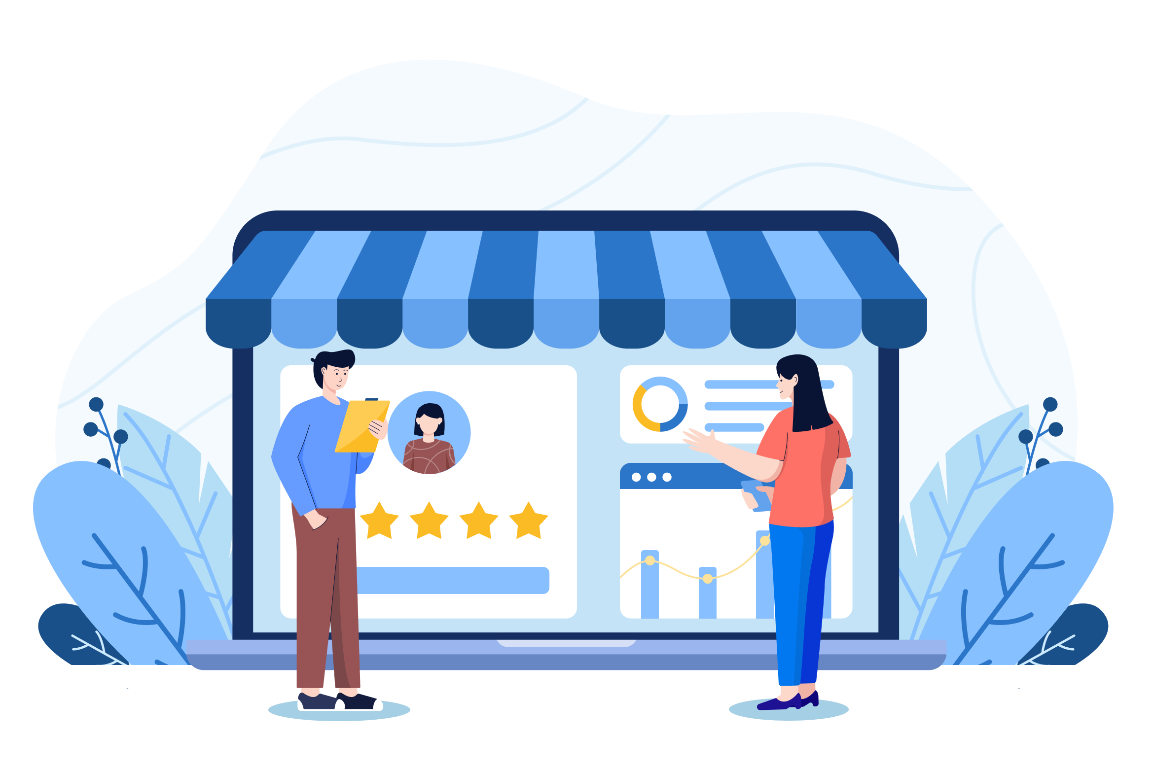Digital Marketing Illustration 1-2